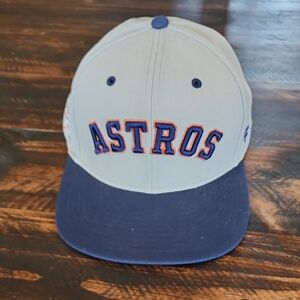 Fanatics Gray and Blue Astros Hat